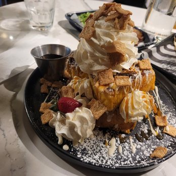 The Place 2 Be - Cinnamon Toast Crunch French Toast - Breakfast & Brunch Near Me - West Hartford, Connecticut The Place 2 Be - Cinnamon Toast Crunch French Toast - Breakfast & Brunch Near Me - West Hartford, Connecticut