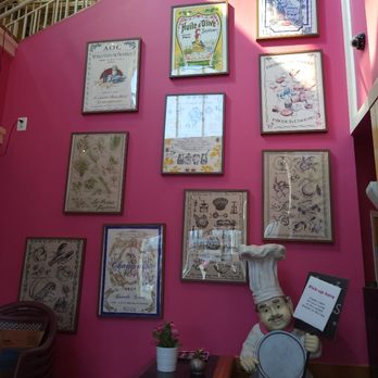 Praline Bakery - Wall decor in the bakery. - Bakeries Near Me - Bethesda, Maryland