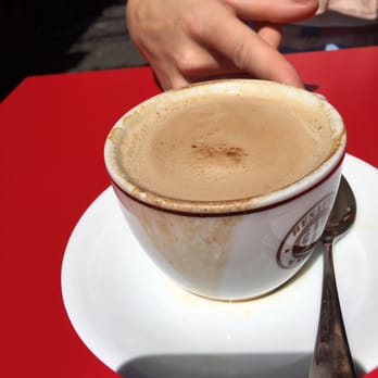 Stubä - This is what the cappuccino looked like for chf 5.50... - Sandwiches Near Me - Zürich, ZH Stubä - This is what the cappuccino looked like for chf 5.50... - Sandwiches Near Me - Zürich, ZH