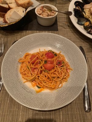 Photo of Luce Restaurant & Bar - Charlotte, NC, US. Spaghetti