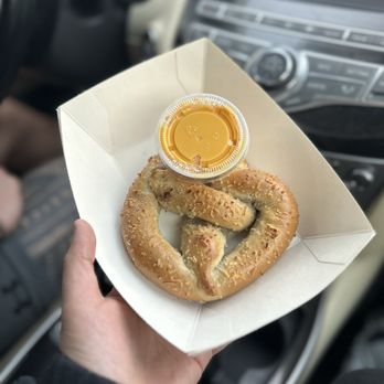 Little Miller's Benson - Jalapeño Cheddar Pretzel. not the best, it tastes more like a bagel than a pretzel honestly. - Ice Cream & Frozen Yogurt Near Me - Anchorage, Alaska Little Miller's Benson - Jalapeño Cheddar Pretzel. not the best, it tastes more like a bagel than a pretzel honestly. - Ice Cream & Frozen Yogurt Near Me - Anchorage, Alaska