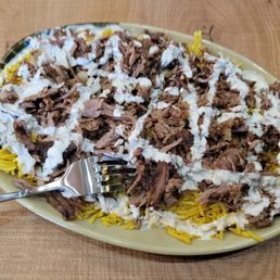Shawerma Over Rice
