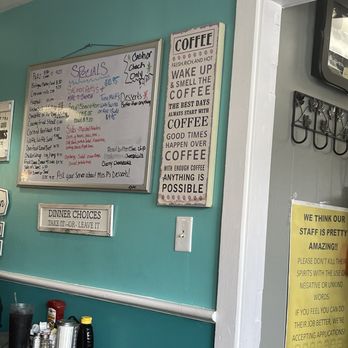 Lady Di's Deli & Diner - White board with daily specials - Diners Near Me - Saint Charles, Missouri