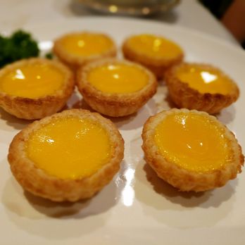 唐閣 - Dreamy egg tarts. Don't be fooled that they look like the ones you can buy on the street. The difference in texture is night and day. - Cantonese Near Me - Hong Kong, HK