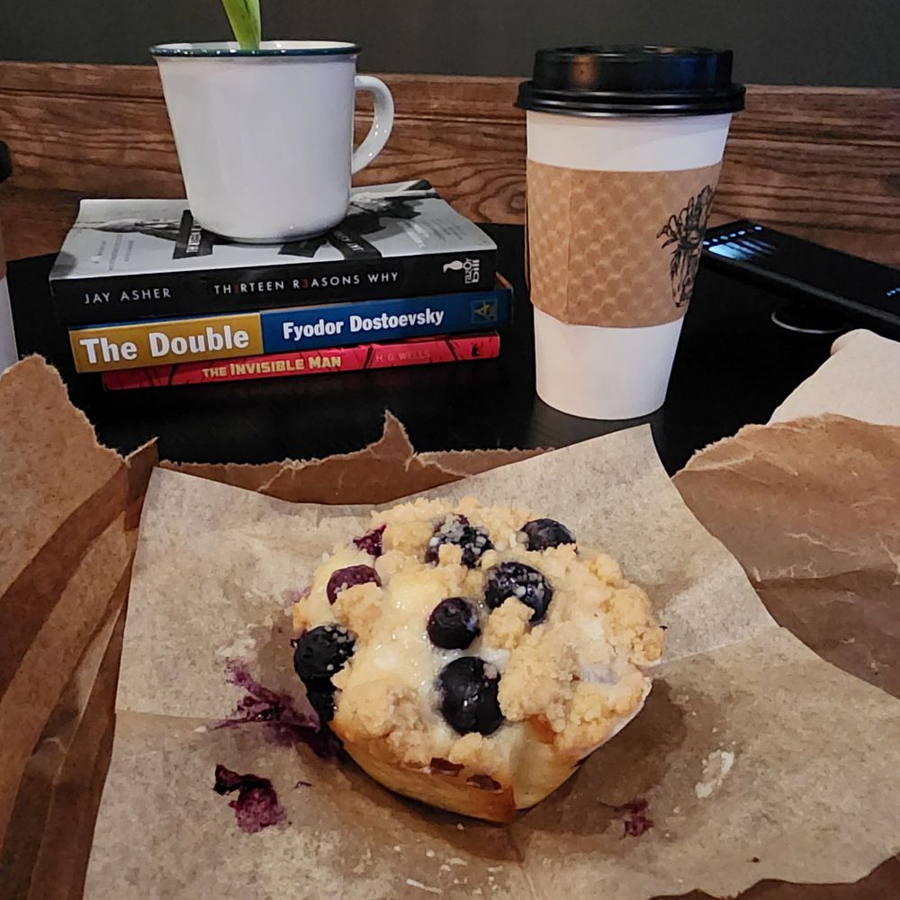 The Coffee House - Blueberry cheesecake muffin - Coffee & Tea Near Me - Clarksville, Tennessee The Coffee House - Blueberry cheesecake muffin - Coffee & Tea Near Me - Clarksville, Tennessee
