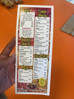 Menu photo 2 Holey Moley Bagel Bar NYC Orange Park, FL