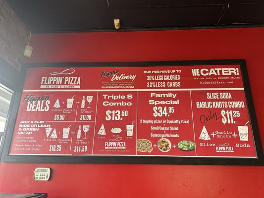 Menu photo 2 Flippin' Pizza Encinitas, CA Menu photo 2 Flippin' Pizza Encinitas, CA