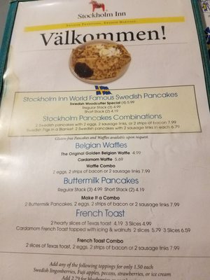 Menu photo 8 Stockholm Inn Rockford, IL Menu photo 8 Stockholm Inn Rockford, IL