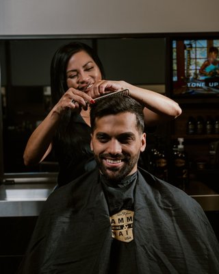 Haircuts, Straight Razor Shaves and Beard Groomings - WELCOME TO HAMMER & NAILS!
Your Premier Destination for Men’s Haircuts, Straight Razor Shaves and Beard Grooming, in a relaxed environment, designed with your privacy and comfort in mind.
We speak the language of quality. Our expertly trained artists collaborate with you to craft a custom look, enhancing your best features while meeting the needs of your lifestyle. You will be educated on products and routines that ensure you love the way you look and feel. Haircuts, Straight Razor Shaves and Beard Groomings - WELCOME TO HAMMER & NAILS!
Your Premier Destination for Men’s Haircuts, Straight Razor Shaves and Beard Grooming, in a relaxed environment, designed with your privacy and comfort in mind.
We speak the language of quality. Our expertly trained artists collaborate with you to craft a custom look, enhancing your best features while meeting the needs of your lifestyle. You will be educated on products and routines that ensure you love the way you look and feel.