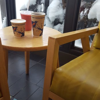 Water Street Coffee Joint - Brewed light roast, dulce latte, and raspberry orange freeze for the crew - Cafes Near Me - Portage, Michigan Water Street Coffee Joint - Brewed light roast, dulce latte, and raspberry orange freeze for the crew - Cafes Near Me - Portage, Michigan