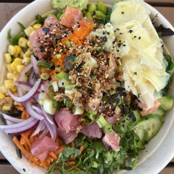 Poke2 Grill - MEDIUM Pok Bowl - Seafood Near Me - Long Beach, California