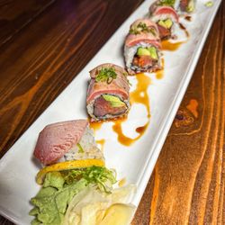 Yagi Sushi and Hibachi - Tuna time roll