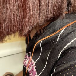 Few more missed pieces of hair.
