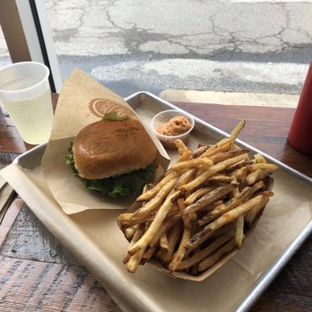 Social Burger - the "Matthew" with extra cheese, fries where piping hot as well!... - Burgers Near Me - Vienna, Virginia