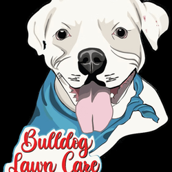 Bulldog Landscaping - Bulldog Lawn Care Logo