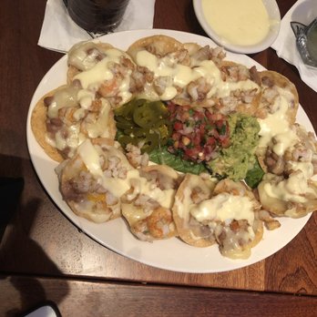 Mi Cocina - Nachos with shrimp - Mexican Near Me - Richardson, Texas Mi Cocina - Nachos with shrimp - Mexican Near Me - Richardson, Texas