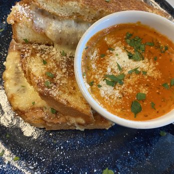 SoLou - Grilled cheese and tomato basil soup. - New American Near Me - Baton Rouge, Louisiana