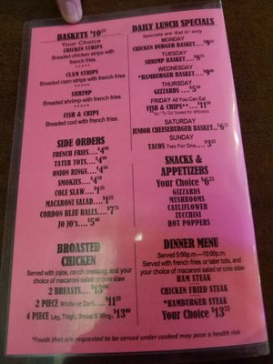 Menu photo 5 Big Foot Inn Washougal, WA Menu photo 5 Big Foot Inn Washougal, WA