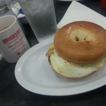 Mel's Diner - Breakfast Bagel Sandwich - Breakfast & Brunch Near Me - Port Orange, Florida