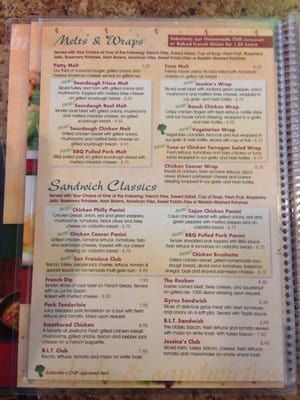 Menu photo 5 Jessica's Restaurant Roscoe, IL