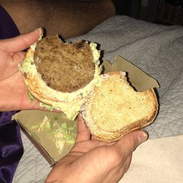 Big Mac with tiny burger aka the "lil Mac" Big Mac with tiny burger aka the "lil Mac"