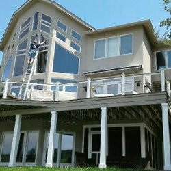 Shipley's Window Cleaning - A gorgeous home at Grandview lake. We cleaned the windows inside and out.