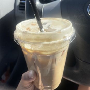 Little Ox Coffee - salted caramel vanilla latte - Coffee & Tea Near Me - Fullerton, California Little Ox Coffee - salted caramel vanilla latte - Coffee & Tea Near Me - Fullerton, California