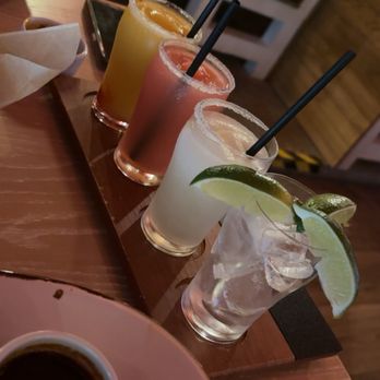 Emilio's Tacos And Tequila - Margarita flight - Mexican Near Me - Atlanta, Georgia Emilio's Tacos And Tequila - Margarita flight - Mexican Near Me - Atlanta, Georgia
