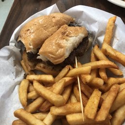 Burger and fries was really good