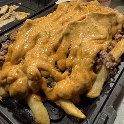 Cousin's Burger - Spicy Loaded Fries with Beef