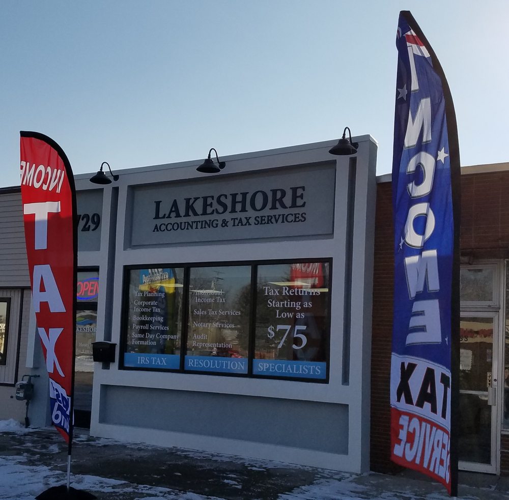 LAKESHORE ACCOUNTING & TAX SERVICES Updated August 2024 14729