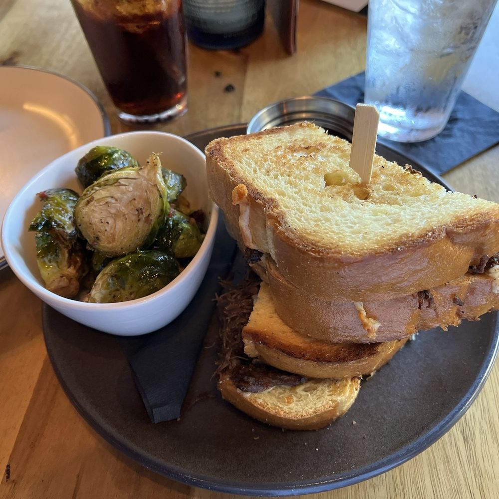 The Stubborn Mule - Short rib grilled cheese. - New American Near Me - Orlando, Florida The Stubborn Mule - Short rib grilled cheese. - New American Near Me - Orlando, Florida