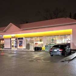 Shell station exterior