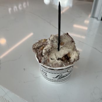 Lucciano's - This is called tiramisu gelato, - Gelato Near Me - Orlando, Florida