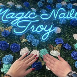 Magic Nails - Inside salon at photo booth!!