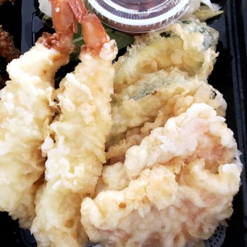 Sushi in the Box - Tempura Bento w/ Sesame Chicken - $12.99, tempura - Sushi Bars Near Me - Arcadia, California