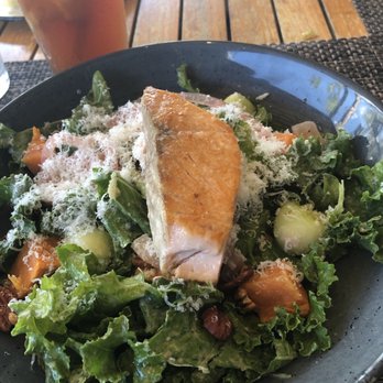 Midtown Table - Kale salad with salmon - Italian Near Me - Jacksonville, Florida Midtown Table - Kale salad with salmon - Italian Near Me - Jacksonville, Florida