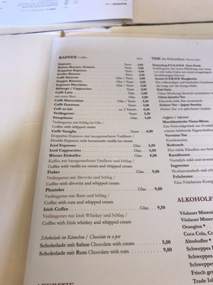 Menu photo 3 Café Einstein Stammhaus Berlin, BE Menu photo 3 Café Einstein Stammhaus Berlin, BE