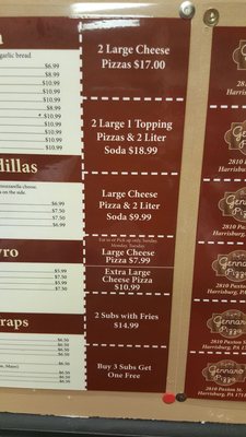 Menu photo 4 Gennaro Pizza harrisburg, PA Menu photo 4 Gennaro Pizza harrisburg, PA