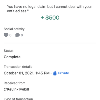 Corrib Moving & Storage - Unprofessional abuse message in which Kevin, the owner, swears at me and calls me names - Movers Near Me - San Francisco, California