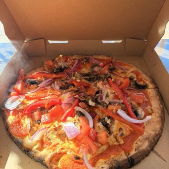 Bricks and Birch - Veggie pizza, 12", vegan cheese, gluten free crust - Pizza Near Me - Redlands, California