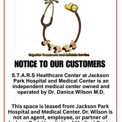 STARS Healthcare Center  - S.t.a.r.s. Healthcare Center  Mission Statement