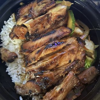 Teriyaki Madness - Medium teriyaki chicken bowl with white rice and veggies - Japanese Near Me - Enfield, Connecticut Teriyaki Madness - Medium teriyaki chicken bowl with white rice and veggies - Japanese Near Me - Enfield, Connecticut