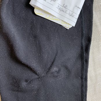 lululemon - Here are the leggings that i just got fixed a few days ago.  As you can see there is a very obvious stitch in them. - Sports Wear Near Me - Newport Beach, California
