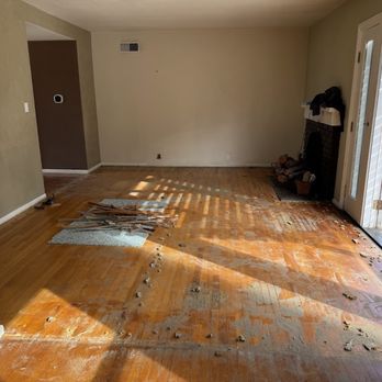 JACE Hardwood Flooring - In progress - removing the carpet - Flooring Near Me - Costa Mesa, California JACE Hardwood Flooring - In progress - removing the carpet - Flooring Near Me - Costa Mesa, California
