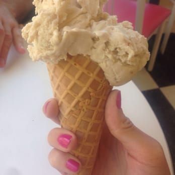 Ocean Isle Creamery - Praline in a waffle cone, one scoop $3.95+tax. - Ice Cream & Frozen Yogurt Near Me - Ocean Isle Beach, North Carolina Ocean Isle Creamery - Praline in a waffle cone, one scoop $3.95+tax. - Ice Cream & Frozen Yogurt Near Me - Ocean Isle Beach, North Carolina