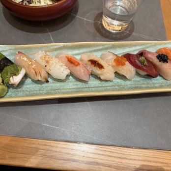 Kusshi - Nigiri Set (9 Piece) - Sushi Bars Near Me - Reston, Virginia Kusshi - Nigiri Set (9 Piece) - Sushi Bars Near Me - Reston, Virginia