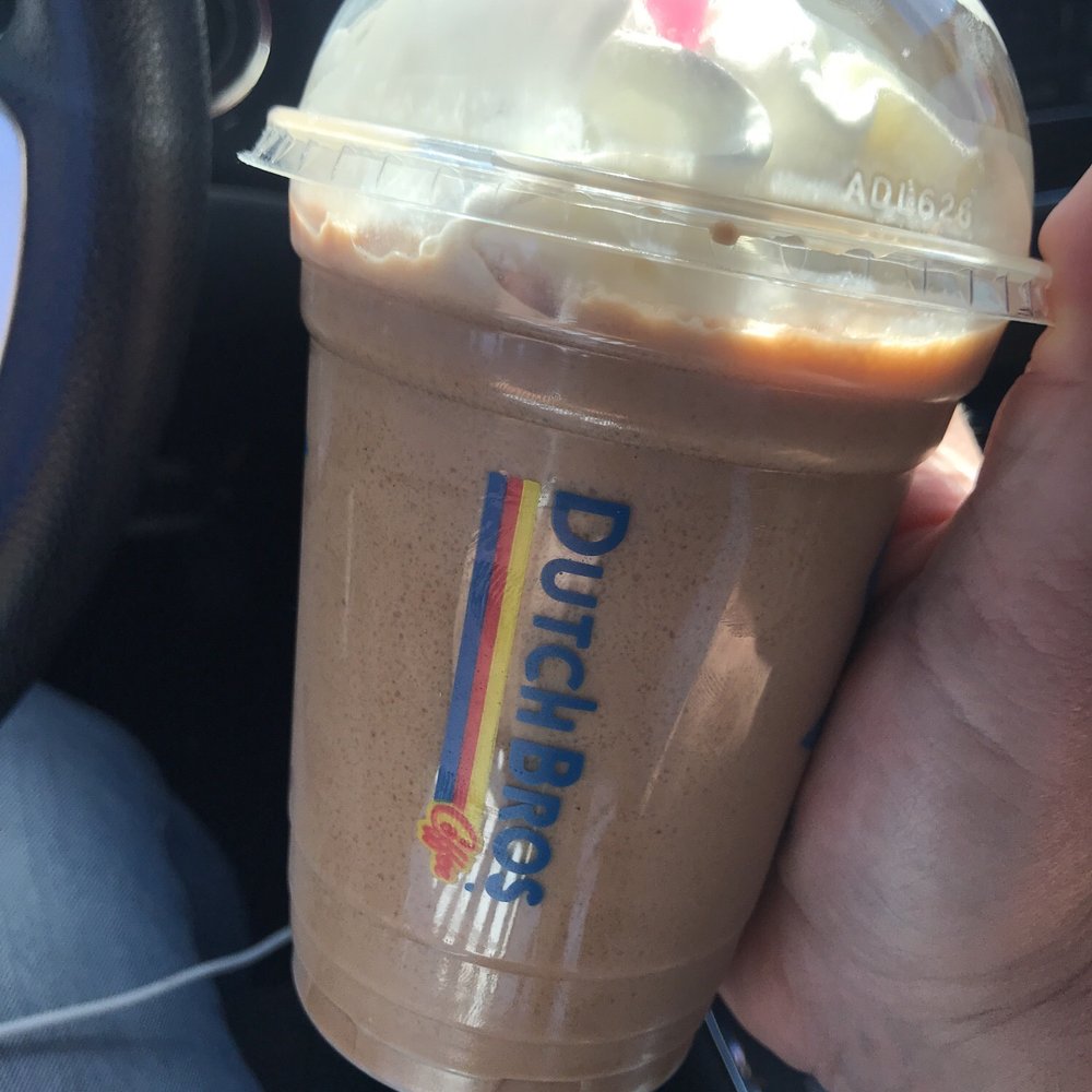 Dutch Bros Coffee - White Chocolate Mocha Blended. AMAZING! - Coffee & Tea Near Me - Phoenix, Arizona Dutch Bros Coffee - White Chocolate Mocha Blended. AMAZING! - Coffee & Tea Near Me - Phoenix, Arizona