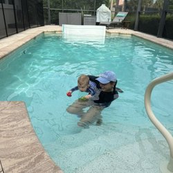 Splash n' Swim - Reaching is a precursor to pulling your arms and is perfect to learn between the ages of one and two