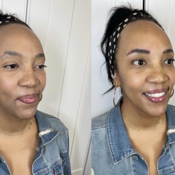 Face Permanent Makeup - Microblading done by Denise Gordon at Here She Glows Spa! - Permanent Makeup Near Me - Agoura Hills, California